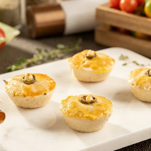 100 ct. Chicken with Hearts of Palm Mini Empadas